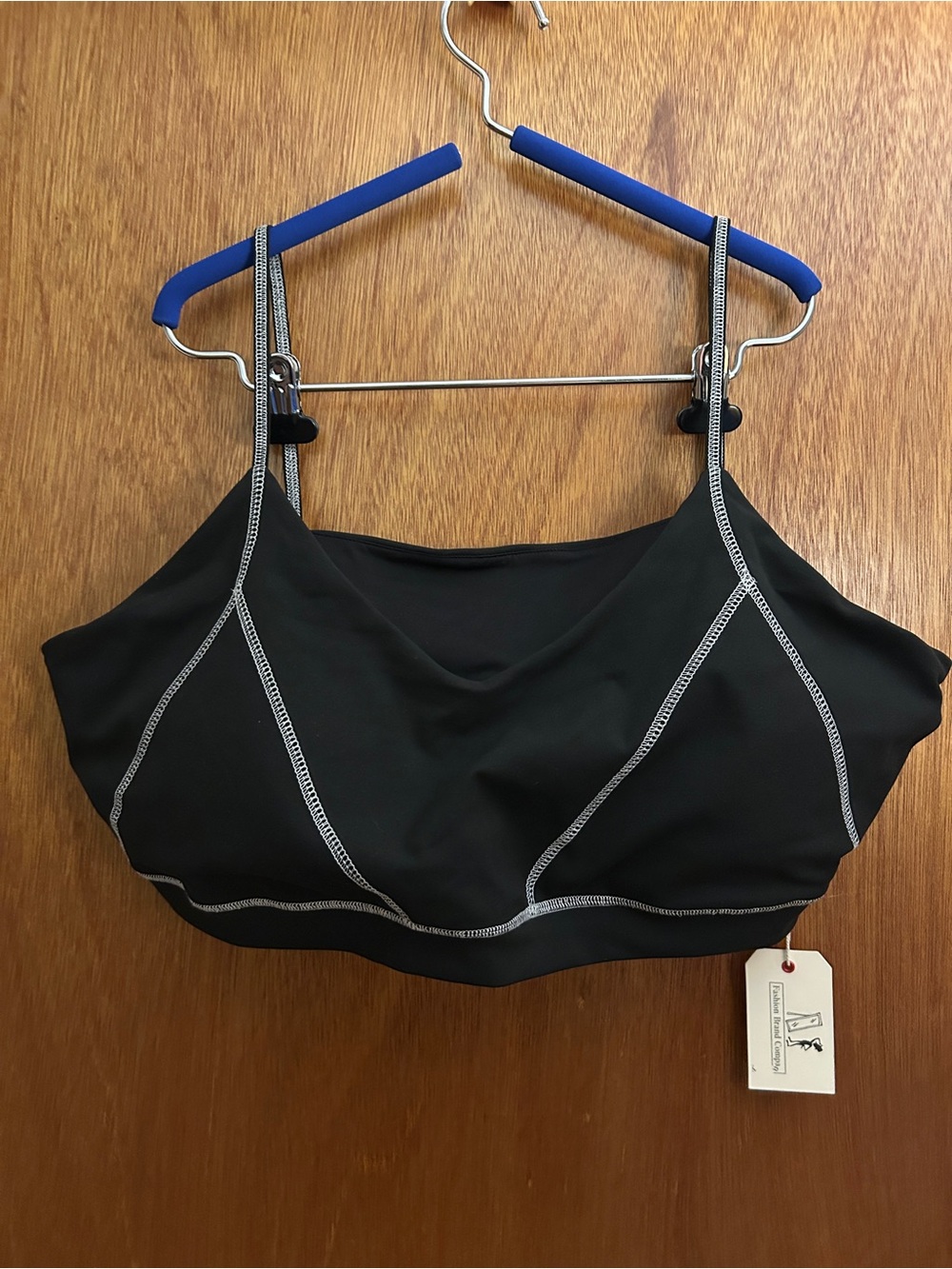 Fashion Brand Company Contrast Seam Everyday Bralette